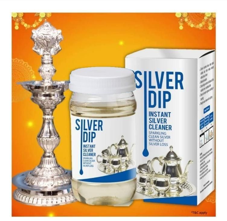 Dip Instant Silver Cleaner Liquid 300ml (Pack of 2)