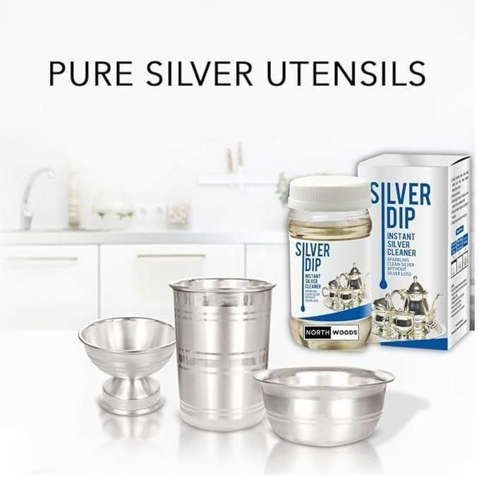 Dip Instant Silver Cleaner Liquid 300ml (Pack of 2)